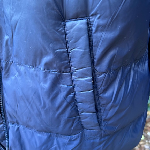 Old Navy Frost Free Puffer Jacket Blue Large - Picture 3 of 7